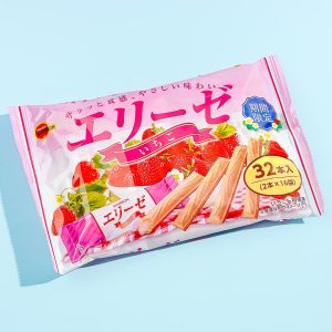 Bourbon Elise Waffel Sticks Erdbeeren