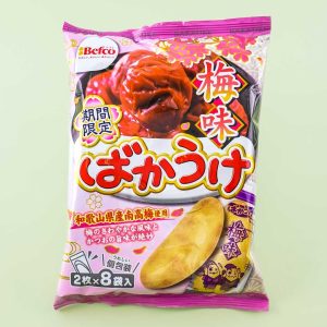 Befco Kuriyama Bakauke Reis Cracker – Bonito Pflaume