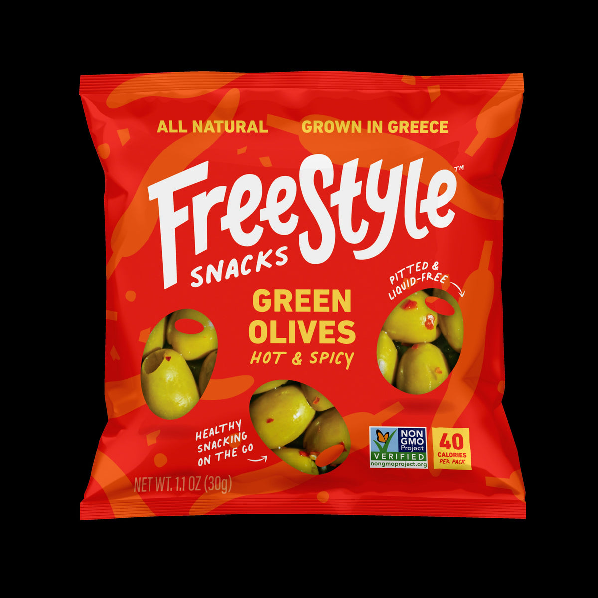 Freestyle Snacks Hot & scharf – 120 Beutel x 1,1 Unzen