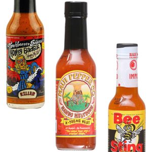 Best Of Honig scharfe Saucen Geschenk-Set, 3/ . – 5oz
