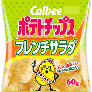 Calbee “ Kartoffelchips, französische Salataroma, – 60g