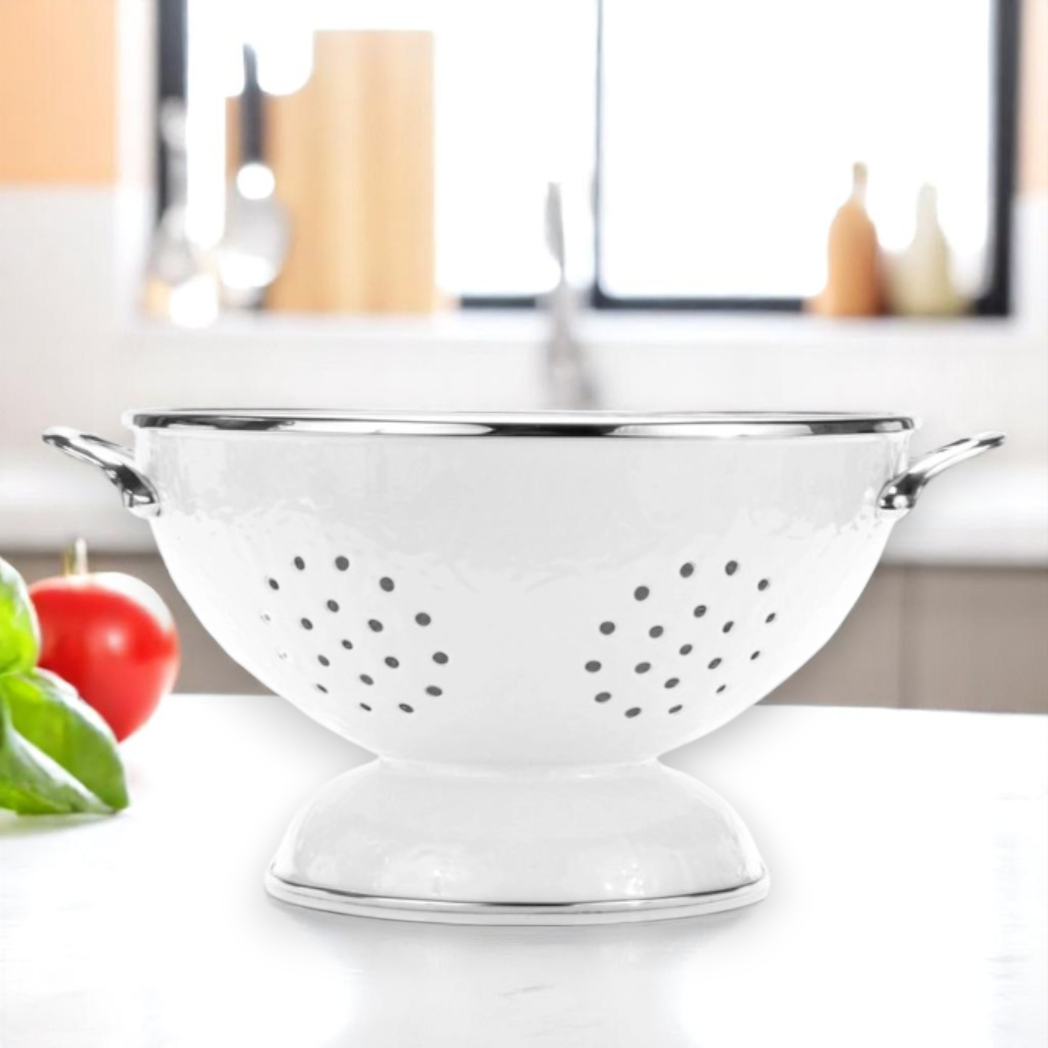Golden Rabbit Weißer Petite Colander