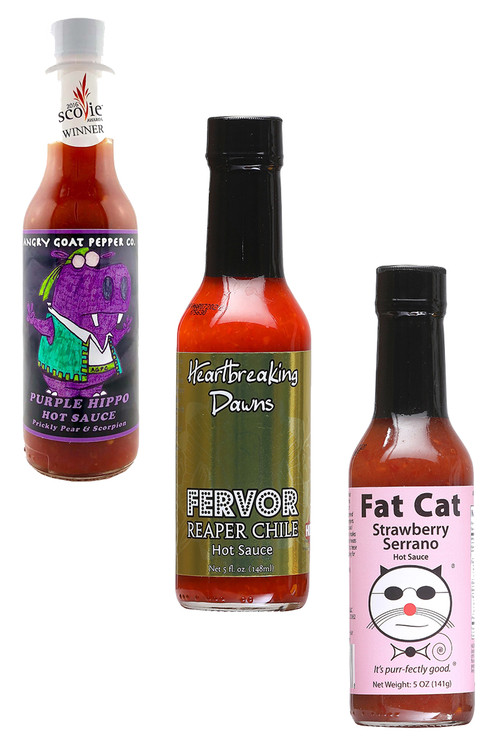 Best of Erdbeere Infused Chilisaucen Geschenk-Set, 3/5oz