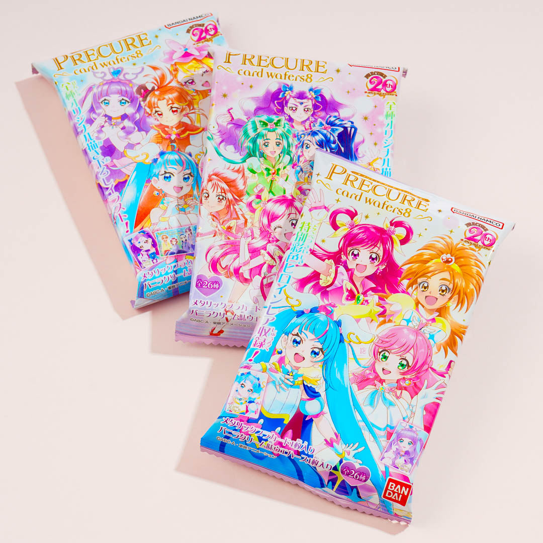 Pretty Cure 8 Waffel mit Karte