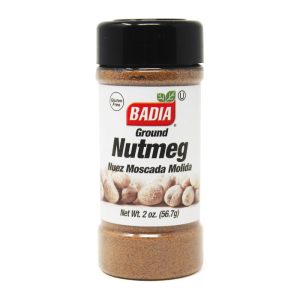 Badia Muskatnuss Boden, 2 Unzen – Packung mit 8