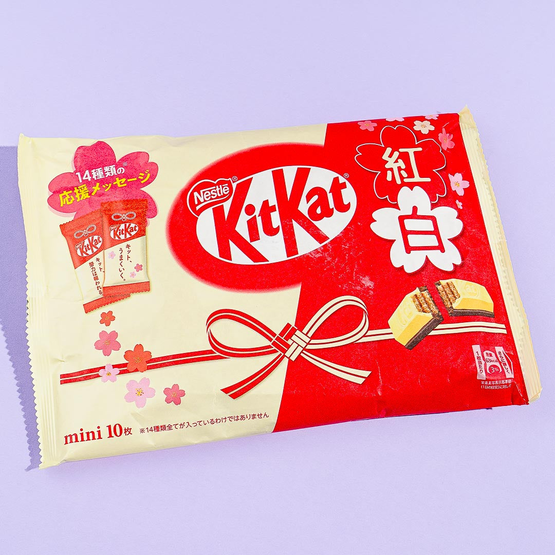 Kit Kat Schokoladen – Rot & Weiß Sakura