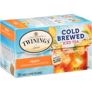 Twinings kalt infuse Tee Pfirsich Passionsfrucht, 12 Bags | 6er-Pack