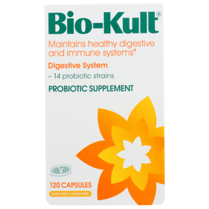 Biokult – Probiotischer Mehrfarbig Strain, 120 Kapseln (1 Stück)