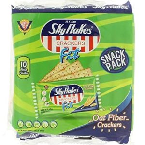 M.Y. San – Skyflakes Cracker – fit – Haferfaser-Cracker – 10 Packungen – 250 g