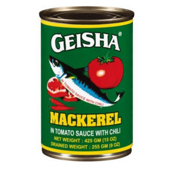 Geisha Makrele mit Chili – Köstlicher 15 Unzen Dosenfisch für gesunde Mahlzeiten
