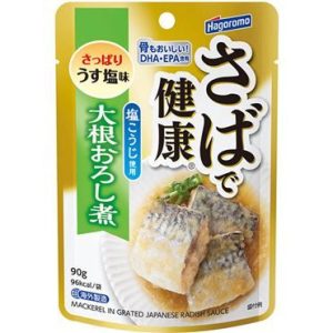 hagoromo, saba de kenkou, gekochte Makrele, daikon, – 90g