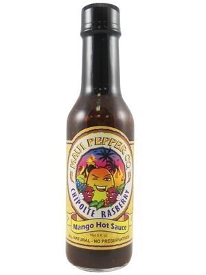 Tahiti Joe's Maui Pfeffer Chipotle Himbeer Mango Chilisauce, 5oz