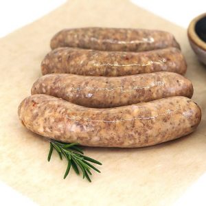 Thailändische Kokosnuss Schweinefleisch Würstchen 4-Packung – 40 Packungen x 4 Links Fall