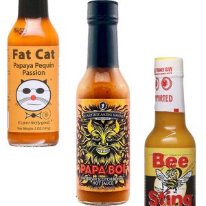 Best of Papaya scharfe Saucen Geschenk-Set, 3/ . – 5oz