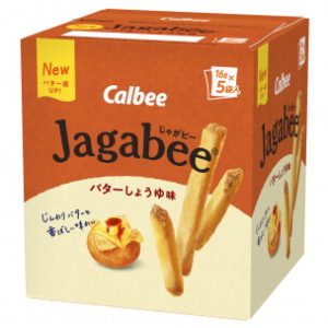 Calbee “Jagabee, Butter Sojasauce Geschmack, – 90g