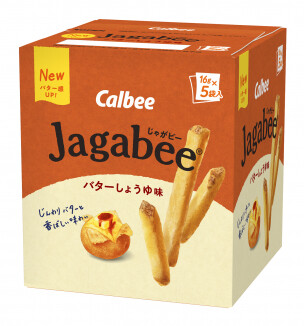 Calbee “Jagabee, Butter Sojasoße Geschmack”, 90g