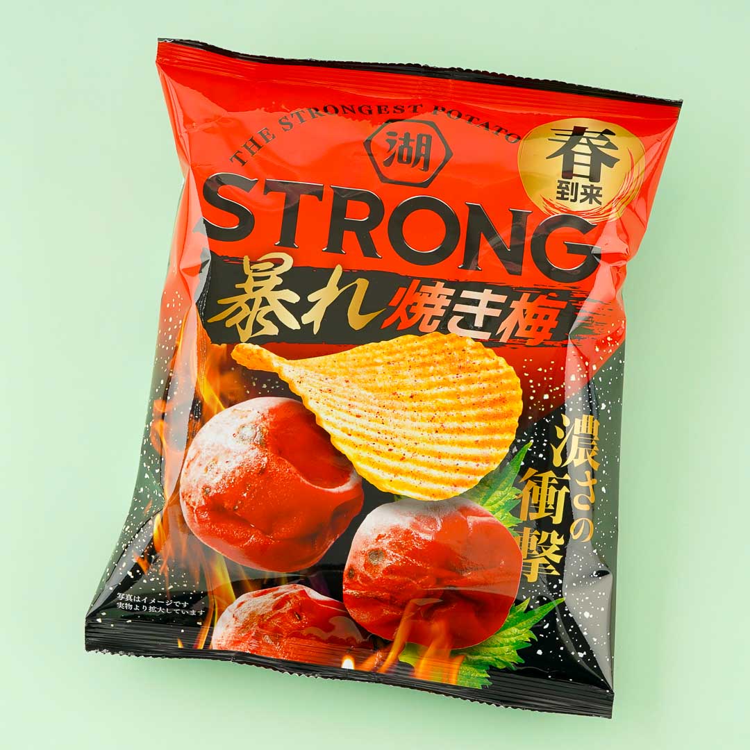 Koikeya Starke Kartoffelchips – Gegrillte Pflaume