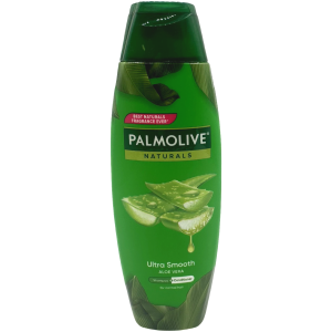 Palmolive Naturals Shampoo und Conditioner – ultra und glatt – Aloe Vera und Frucht Vitamine – normales Haar (grün) – 180 ml