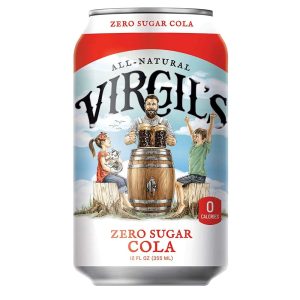 Virgil's – Zero Zucker Cola Drink, 48 fl oz (4er Packung) – Packung mit 6 Stück