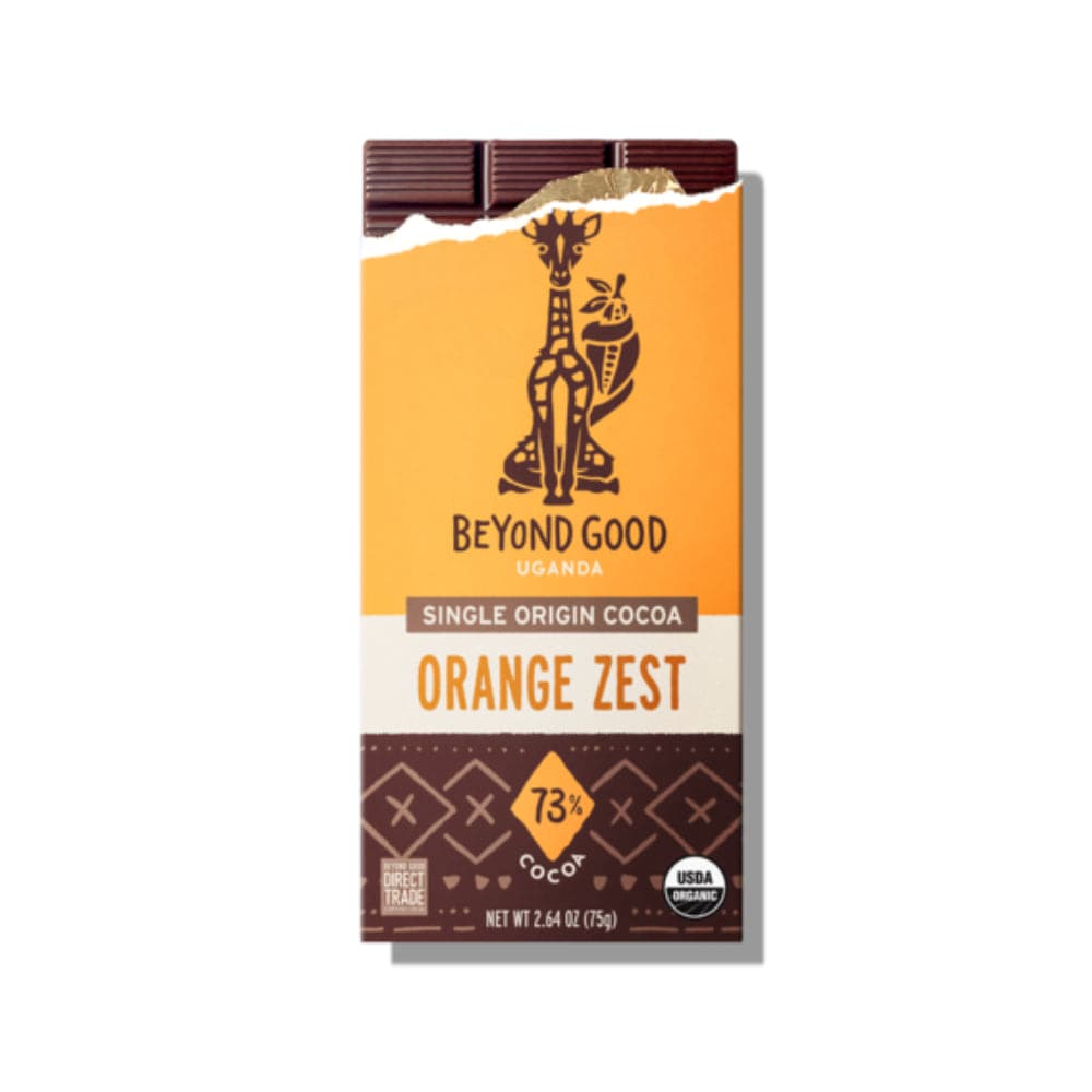 Beyond Good – Bar Schokolade Orange Zest, 2,64 oz