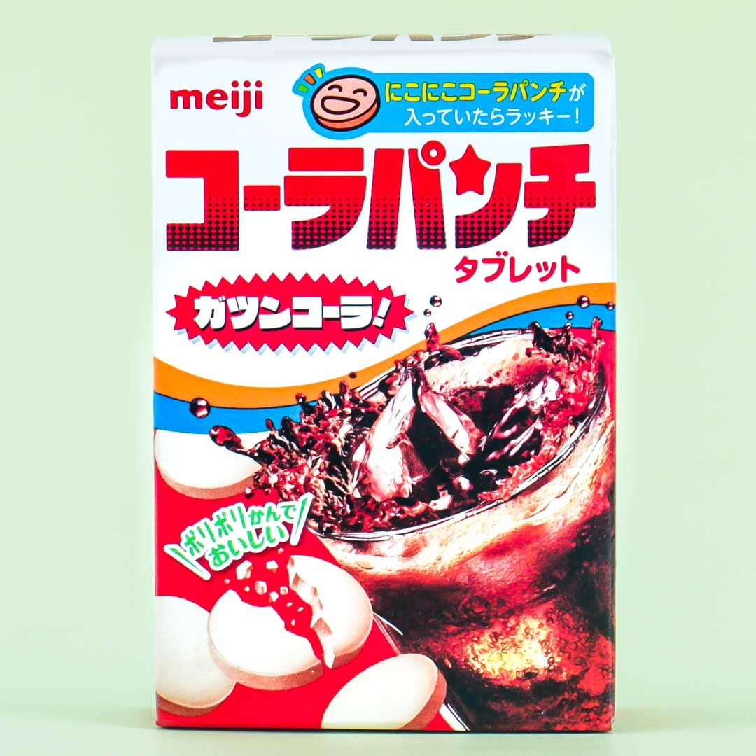 Meiji Ramune Süßigkeiten Tablets – Cola Punch