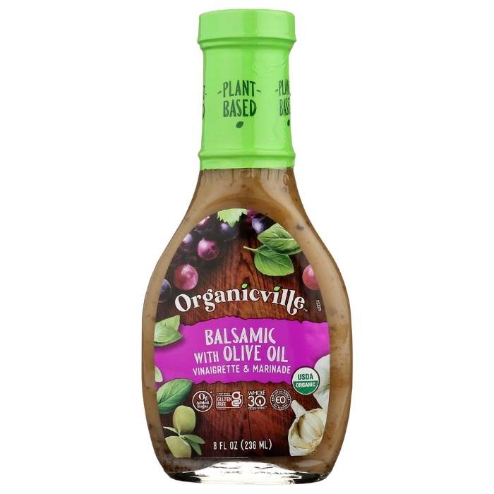 Organicville Balsamico mit Olivenöl Vinaigrette & Marinade, 8 fl oz