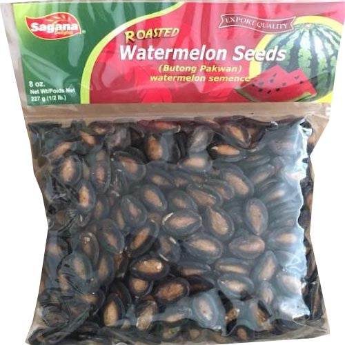Sagana – Geröstete Wassermelonensamen – Butong Pakwan – 8 OZ