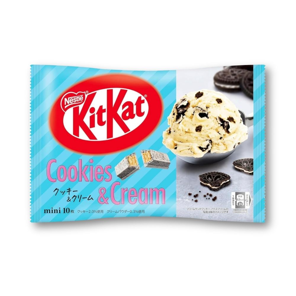 Japan KitKat Kekse und Creme Geschmack 10 Stück