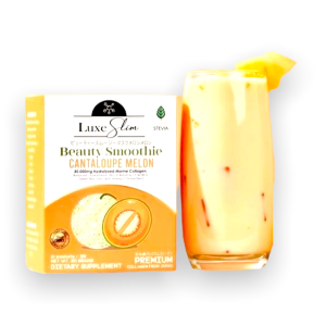 Luxe schlanke Schönheit Smoothie cantaloupe Melone – Premium Kollagen von japan 10 x – 21g