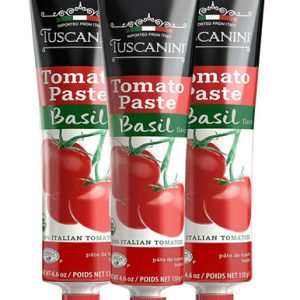 Tuscanini Basilikum Tomatenpaste-Tube, 4,6 Unzen (Packung mit 3)