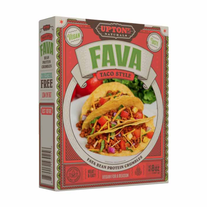 Upton's Naturals - Fava Bean Taco Style Crumbles, 8 Unzen
