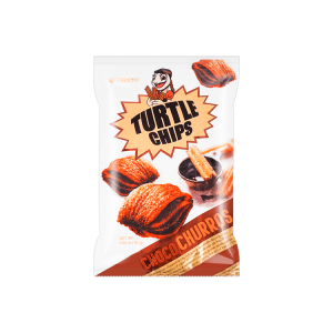 Orion Turtle Chips choco churros