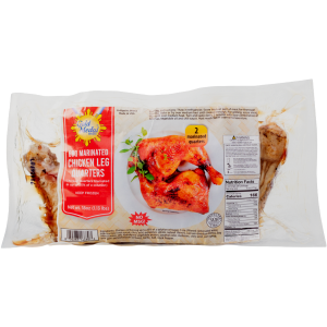 Goldmedaille – bbq mariniert – Hühnerbeinviertel – bereit zum Grillen – 2 Stück – 18 Unzen