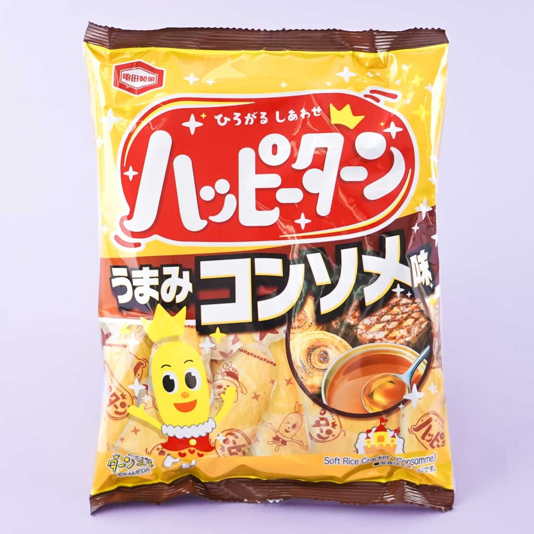 Kameda Happy Turn Weicher Reis Crackers – Umami Consomme