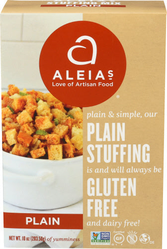 Aleia's – Plain glutenfrei Stuffing Mischung, 10 Oz – 6er Packung