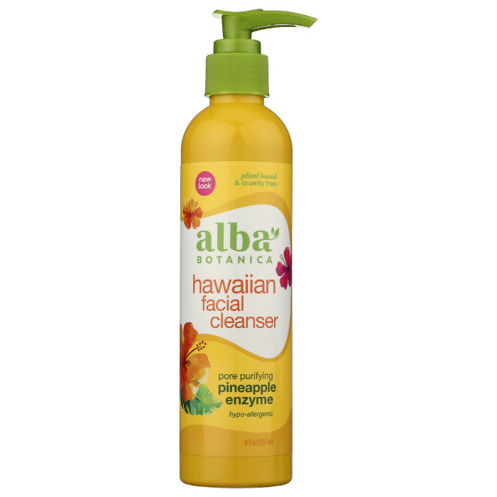 Alba Botanica – Gesichtsreiniger Ananas Enzym, 8 Oz – Packung mit 1 Stück