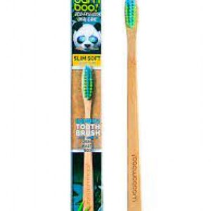 Woobamboo Slim weich Zahnbürste Zero Waste 1 Ea – Packung mit 12 Stück