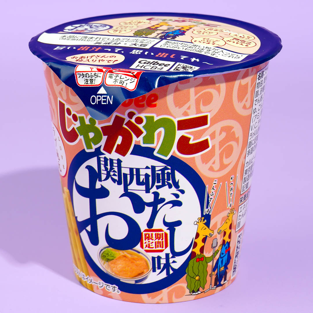 Jagariko Kartoffel-Snacks – Kansai-Style Dashi