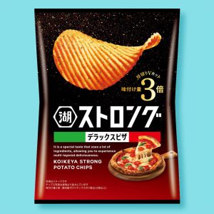 Koikeya Strong Kartoffelchips – Deluxe Pizza