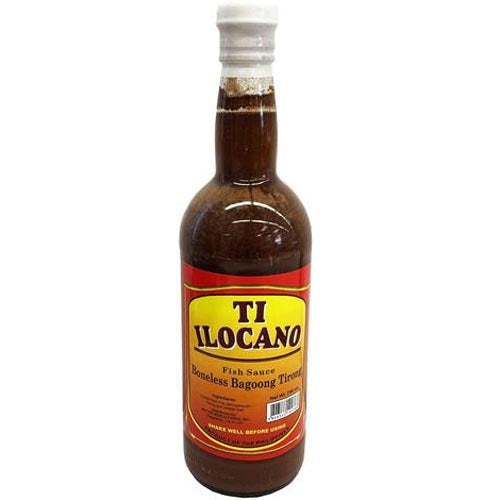 TI Ilocano – Fischsoße – ohne Knochen Bagoong Tirong – 750 ML