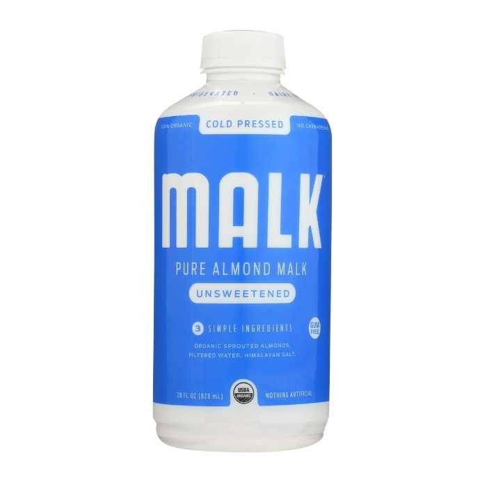 Malk – Reine ungesüßte Mandel Malk, 28 fl oz