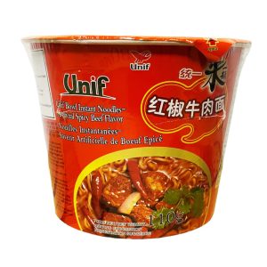 Unif Bowl Instant Nudeln – würziger Rindfleischgeschmack