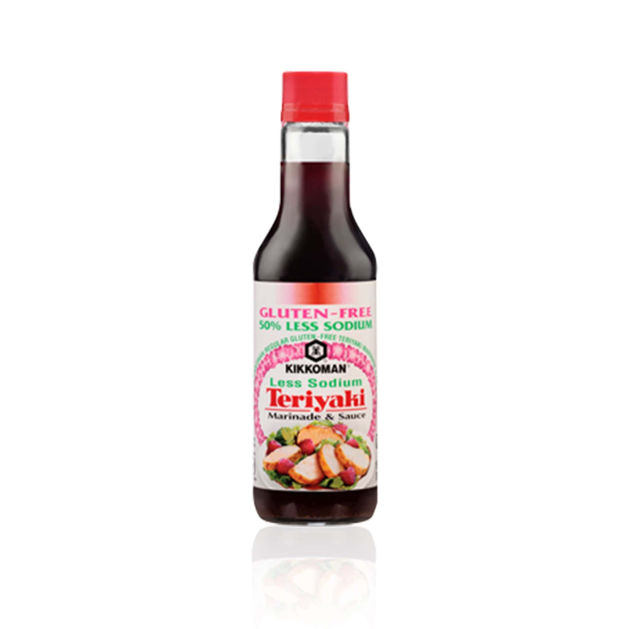 Kikkoman 50% weniger Sodium glutenfrei Teriyaki Marinade & Sauce