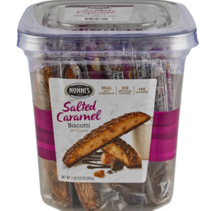 Nonni’s gesalzenes Karamell biscotti, 24 ct.
