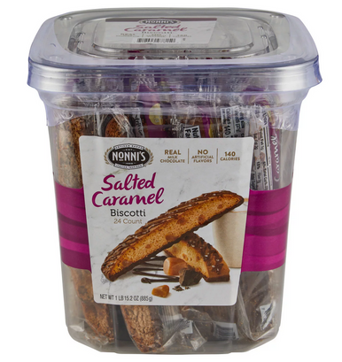 Nonni's Salzkaramell Biscotti, 24 ct