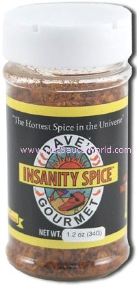 Dave's Insanity Spice. 5oz