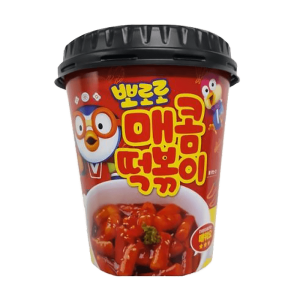 Pororo TTeokbokki getrockneter Reiskuchen mit heißer Sauce