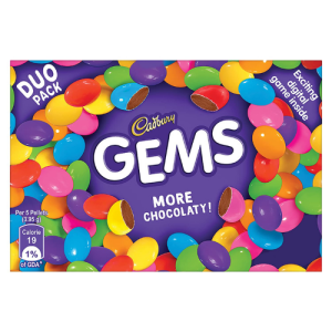 Cadbury Edelsteine
