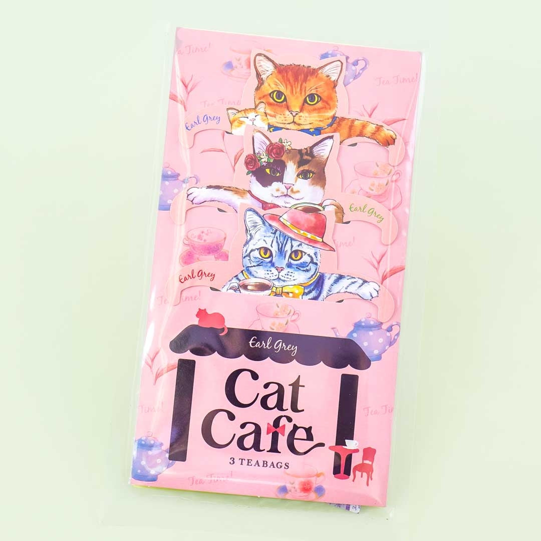 Earl Grau Cat Cafe Tee