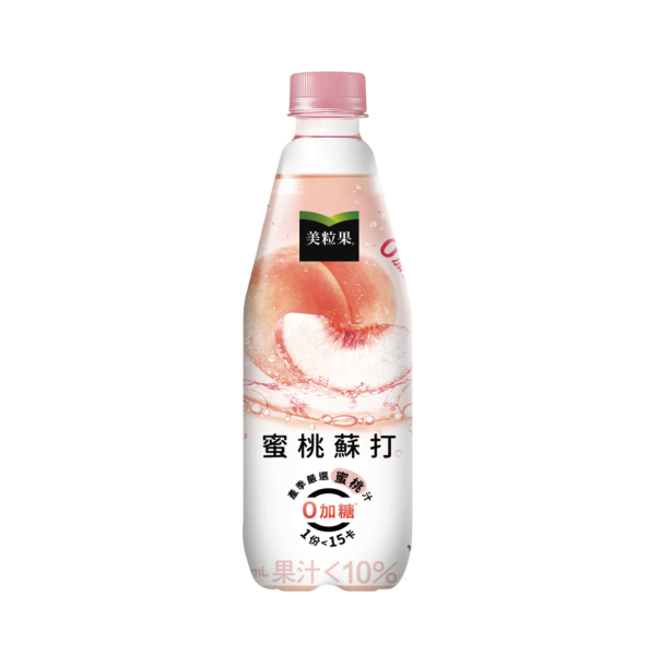 Minute Maid Zero Zucker Pfirsich Soda 500ml -Taiwan (Fall von 12)